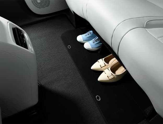 32 Storage Compartments